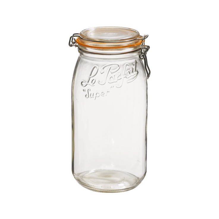 Pack de 3 bocaux 3 L en verre