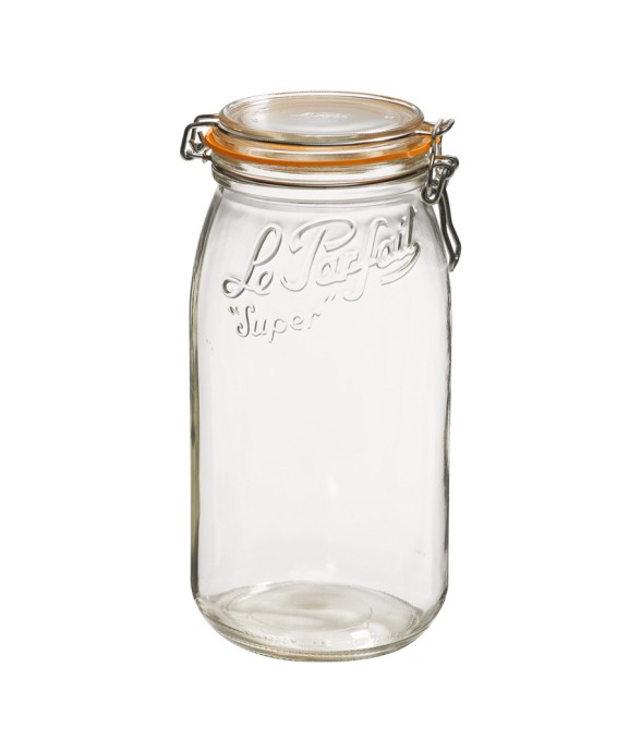 Pack de 3 bocaux 3 L en verre