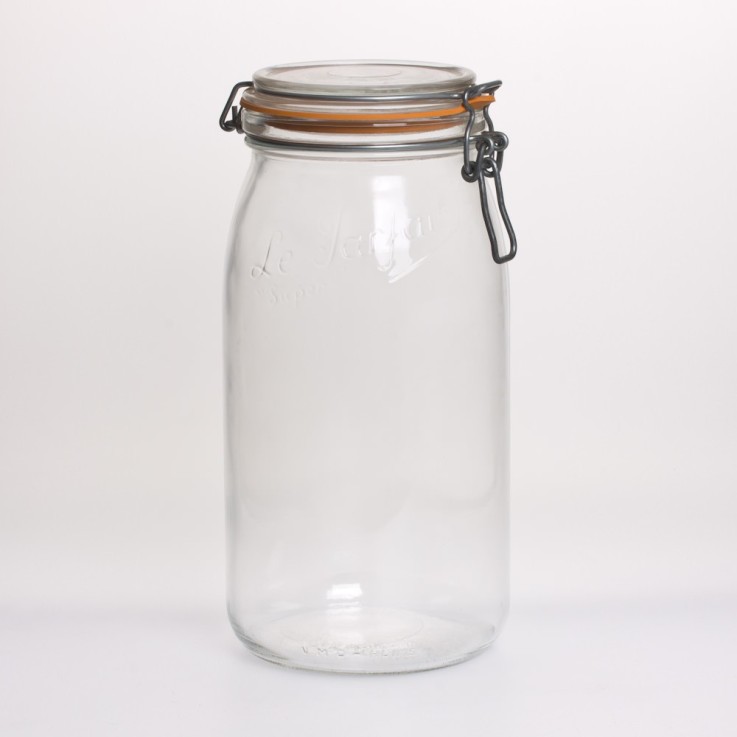 Pack de 3 bocaux 3 L en verre