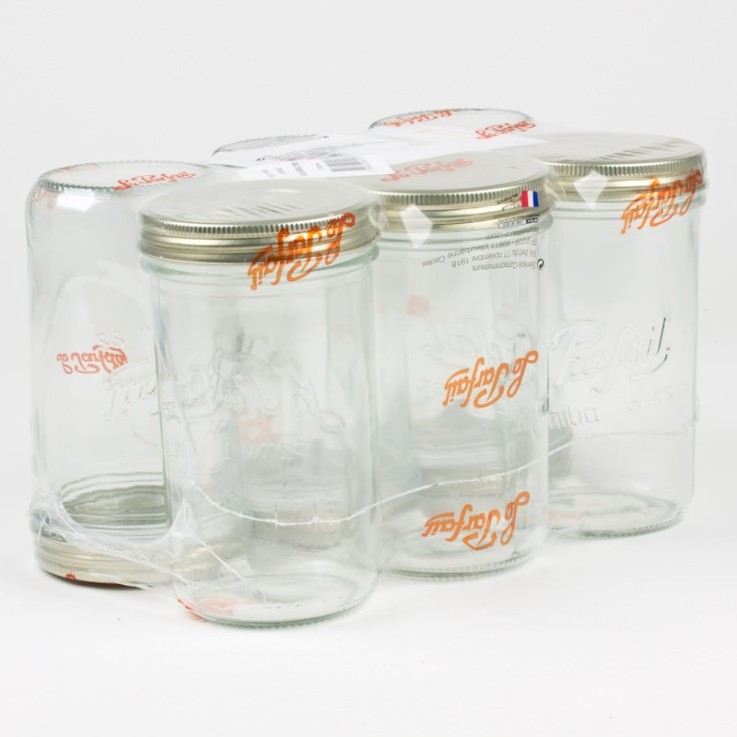 Pack de 6 terrines Familia Wiss 1 l en verre
