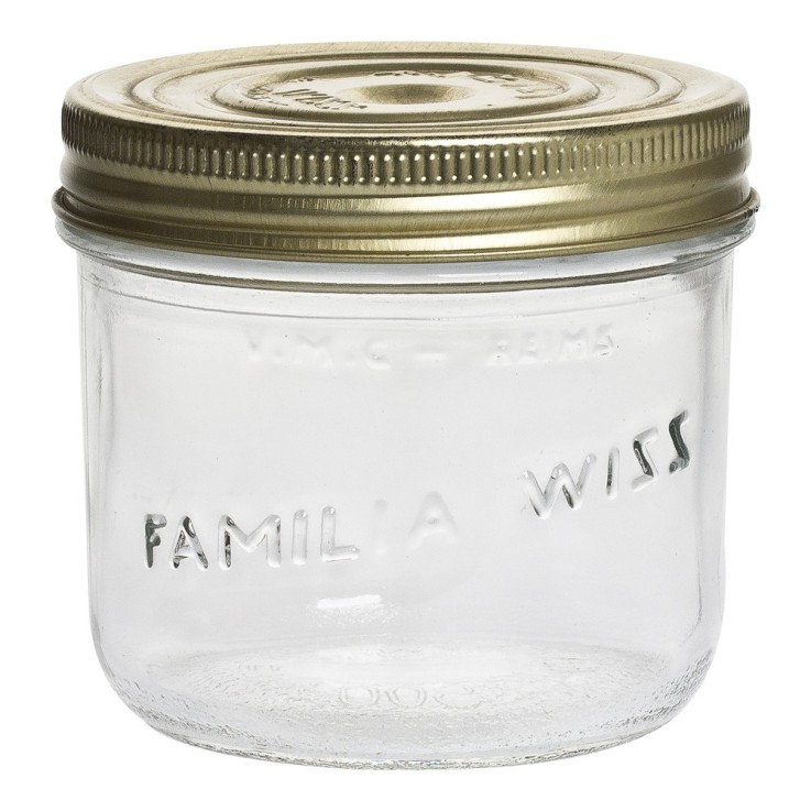 Pack de 6 terrines Familia Wiss 500 ml en verre