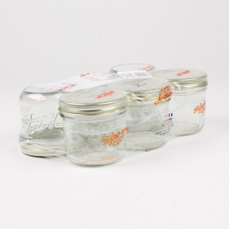Pack de 6 terrines Familia Wiss 500 ml en verre