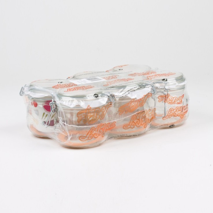 Pack de 6 bocaux 0,5 L en verre