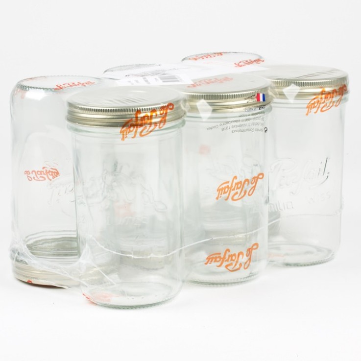 Pack de 6 terrines Familia Wiss 1 l en verre