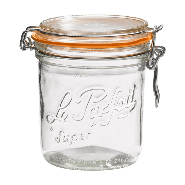 Pack de 6 terrines 750 ml en verre