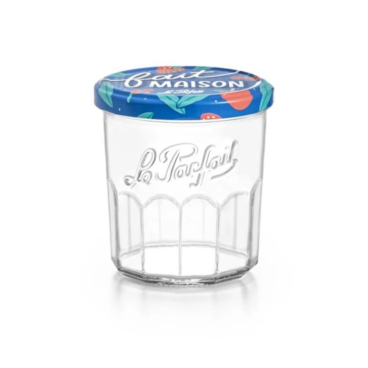 Pack de 6 pots à confiture 324 ml en verre