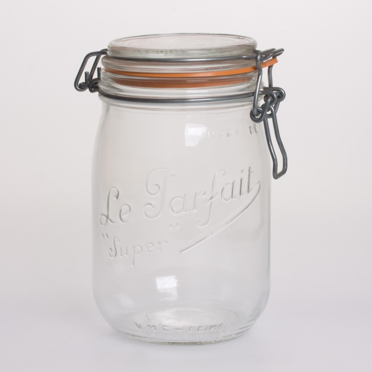 Pack de 6 bocaux 1,5 L en verre