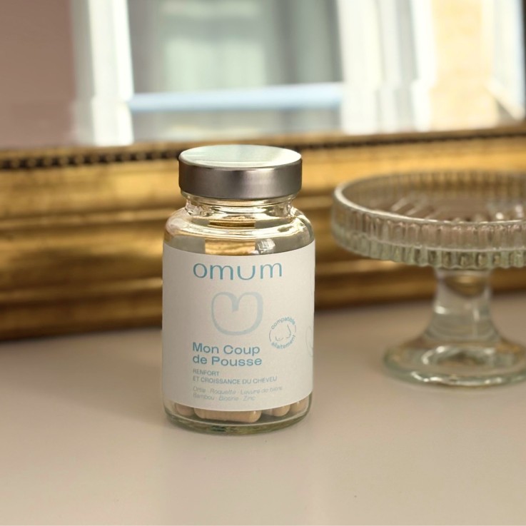 Complément alimentaire Croissance & Renfort Cheveux Mon Coup de Pousse (60 gélules) Vegan