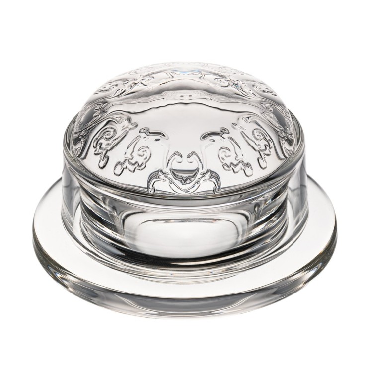 Beurrier Versailles 6,5x9,5 cm en verre