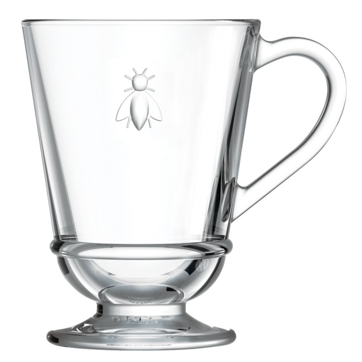 Mug Abeille 27,5 cl (lot de 2) en verre
