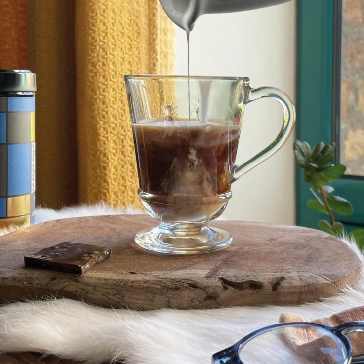 Mug Abeille 27,5 cl (lot de 2) en verre