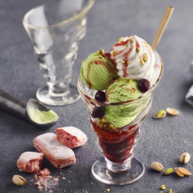 Coupe à glace circée 27 cl (lot de 6) en verre