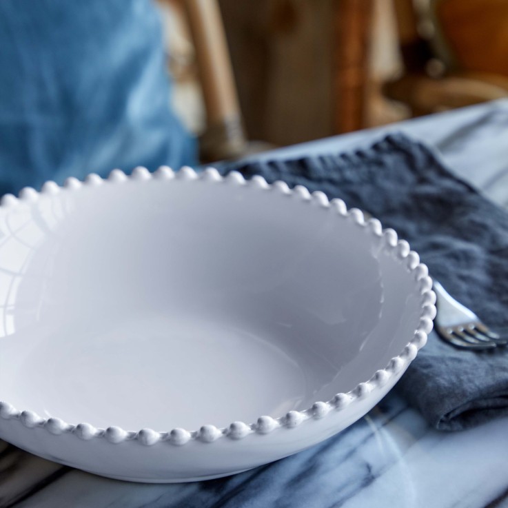 Bol à Pâte Pearl en grès