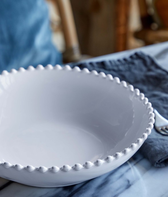 Bol à Pâte Pearl en grès