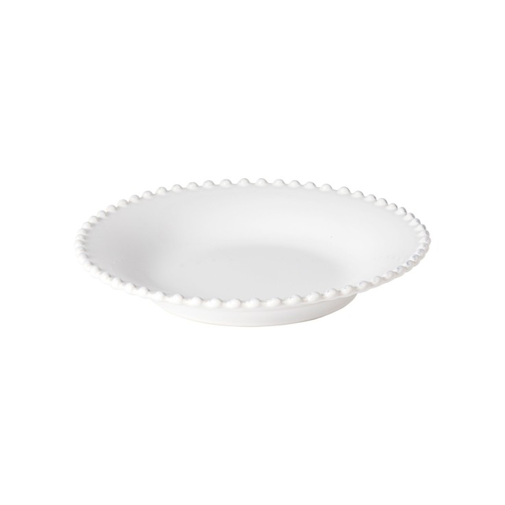 Assiette Creuse à Pâtes Pearl en grès