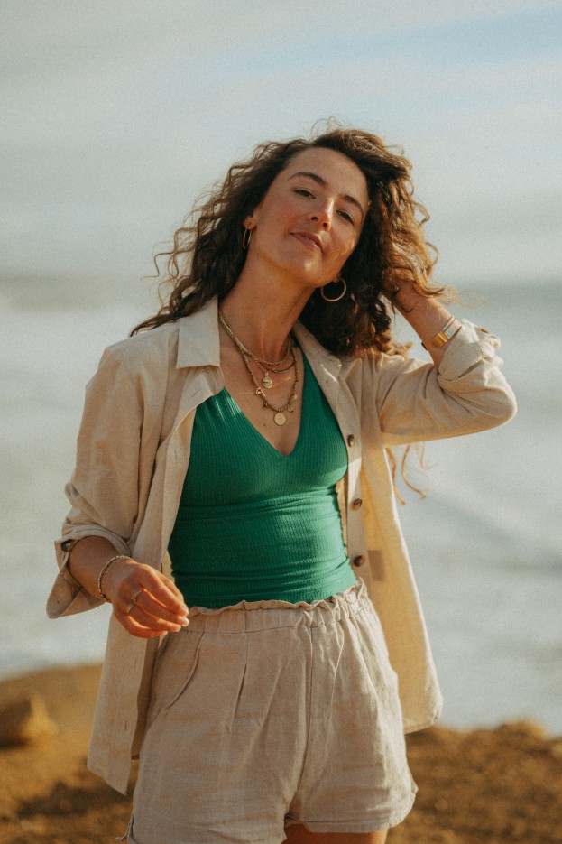 Top Solis Crop Tencel (V1)