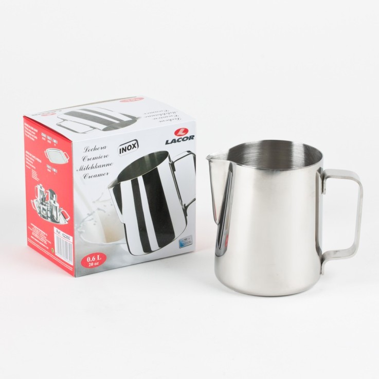 Pot à lait inox