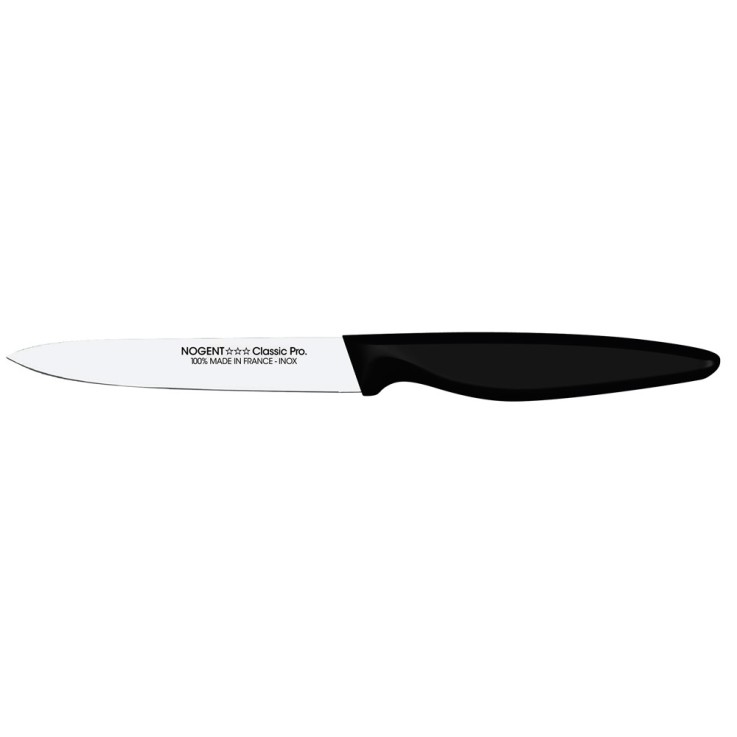 Couteau office Lame lisse 11 cm en inox