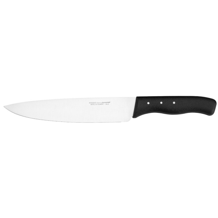 Couteau chef 20 cm noir en inox
