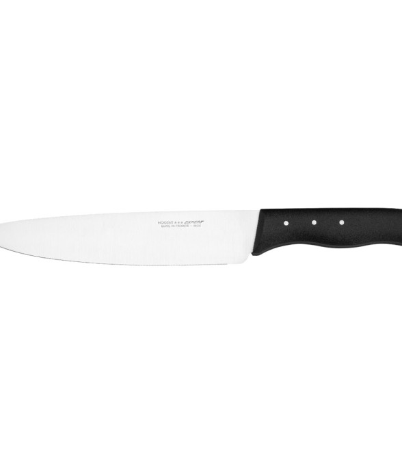 Couteau chef 20 cm noir en...