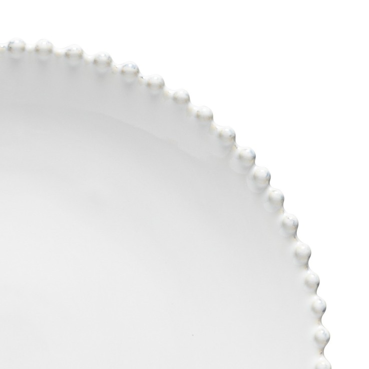 Set Table 30 Pièces avec Assiette Pâtes Pearl en grès
