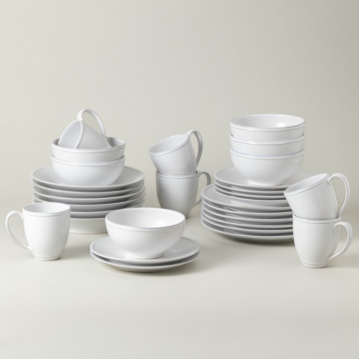Set Table 30 Pièces avec Tasse Friso en grès