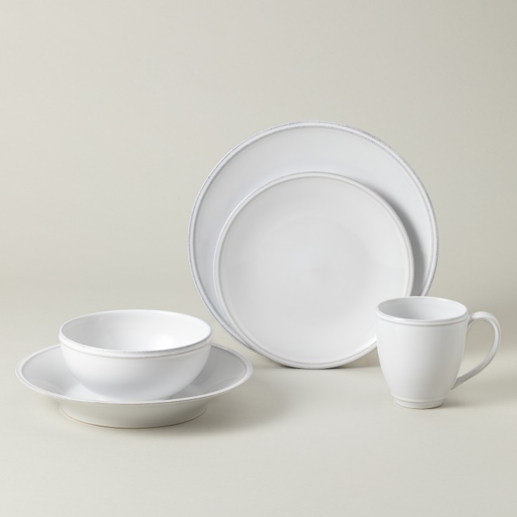 Set Table 30 Pièces avec Tasse Friso en grès