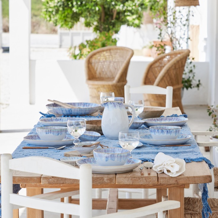 Set Table 30 Pièces avec Tasse et Soucoupe à Café Brisa