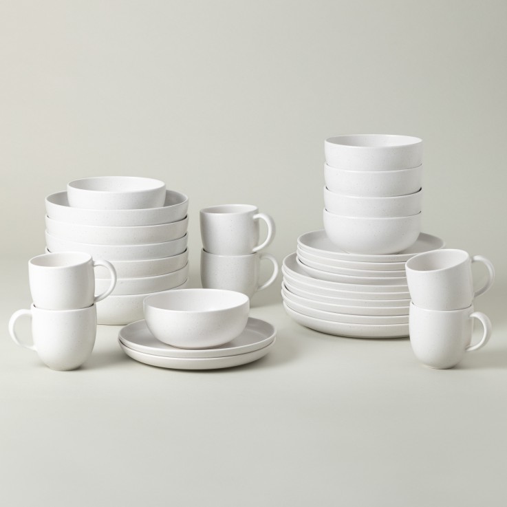 Set Table 30 Pièces avec Tasse Pacifica