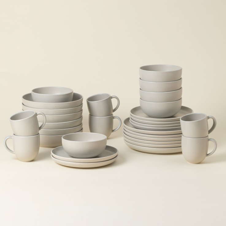 Set Table 30 Pièces avec Tasse Pacifica