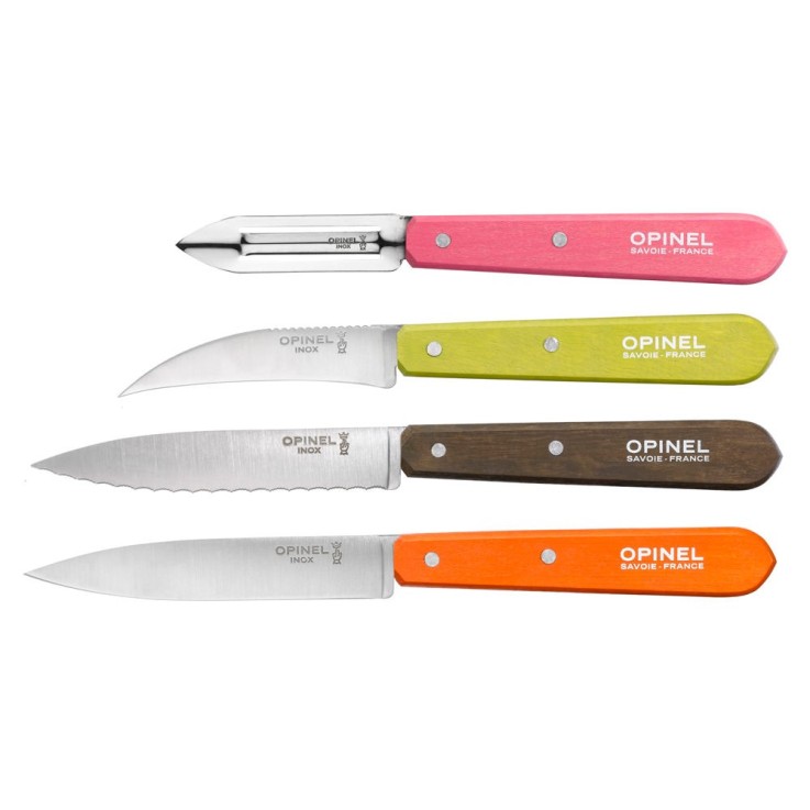 Boite de 4 pièces essentiels Fifties en inox