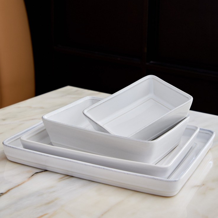 Plat à Four Rectangulaire Friso Grand en grès