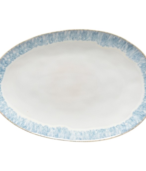 Plat Ovale Brisa en grès