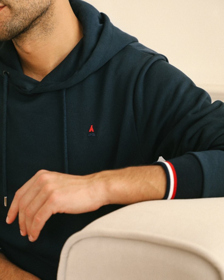 Sweat à capuche Augustin Coton Bio