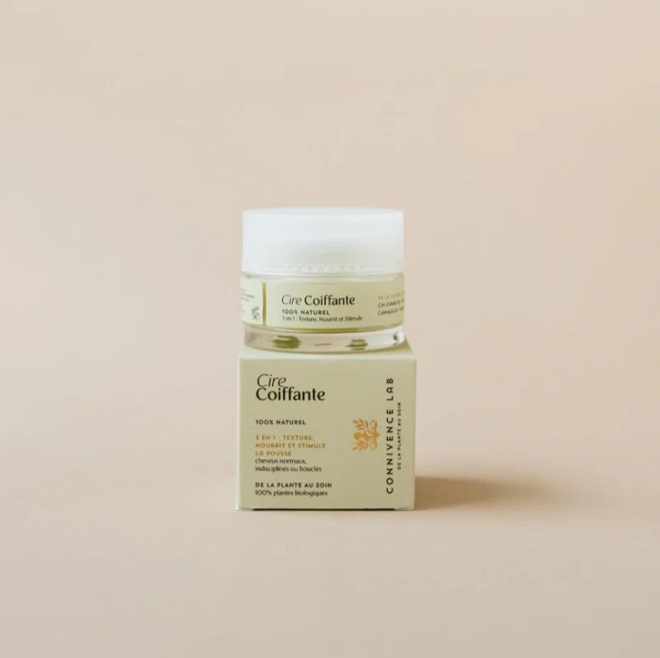 Cire coiffante 100% naturelle (30g)