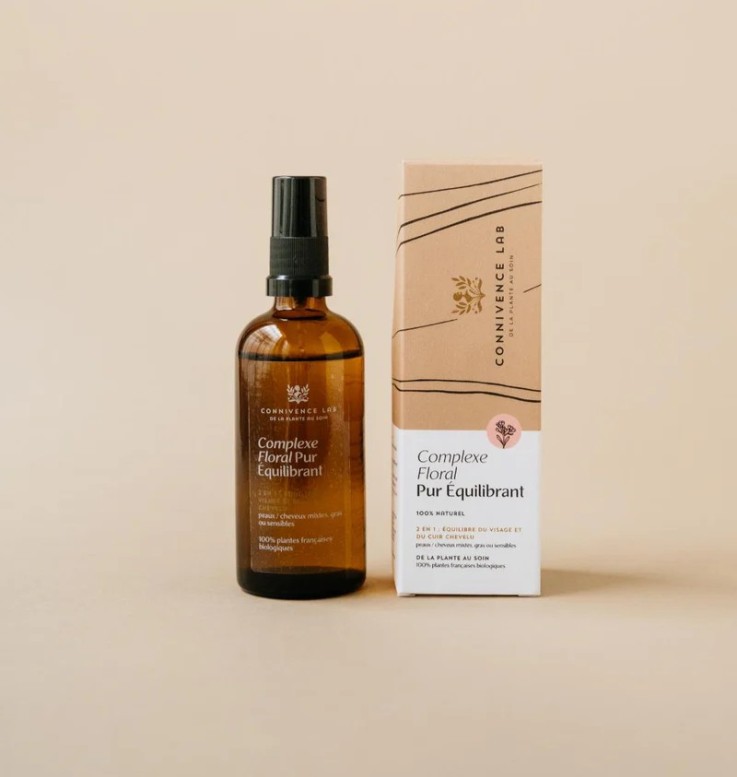 Complexe floral Cuir chevelu et Visage Pur Equilibrant (100 ml)