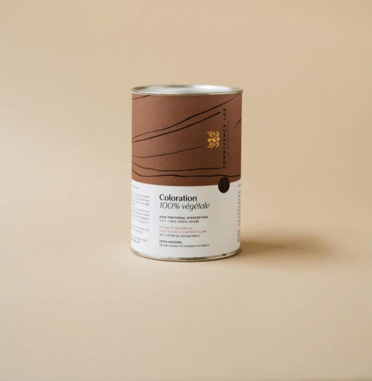 Coloration 100% Végétale Noisette naturelle (100g)