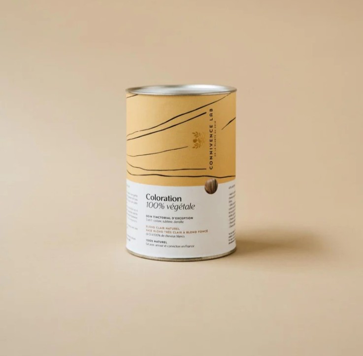 Coloration 100% Végétale Blond clair naturel (100g)