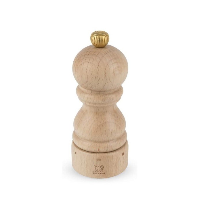 Moulin à poivre 12 cm Paris u'Select en bois naturel