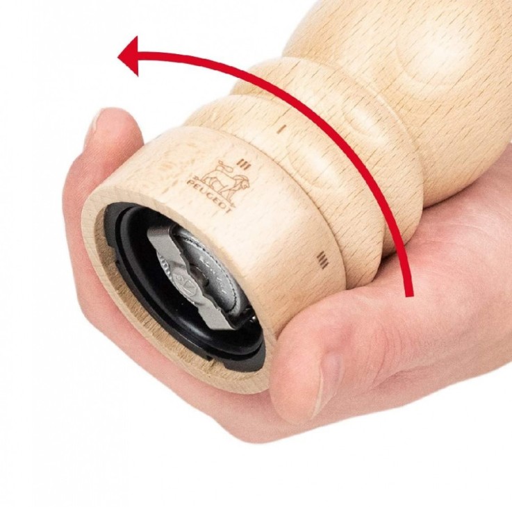 Moulin à poivre 18 cm Paris u'Select bois naturel