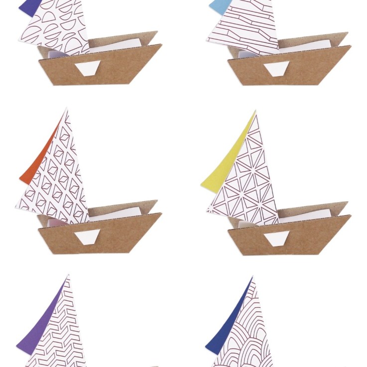 Mes petits voiliers à colorier