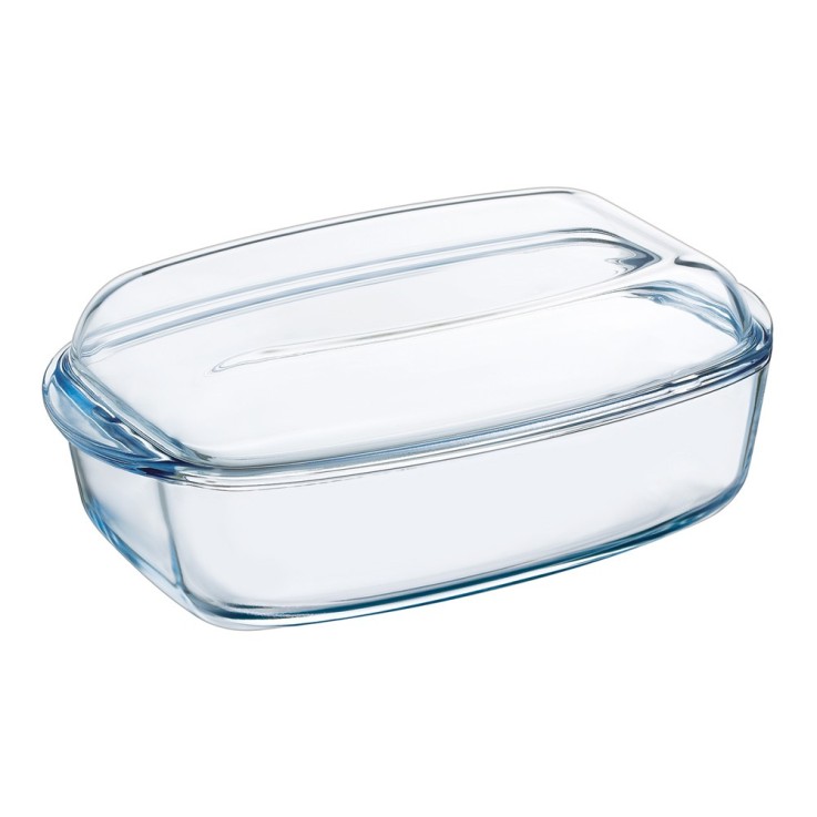 Cocotte rectangulaire Essentials 37 x 22 cm en verre