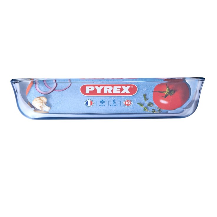 Plat à lasagnes 40x25 cm en verre