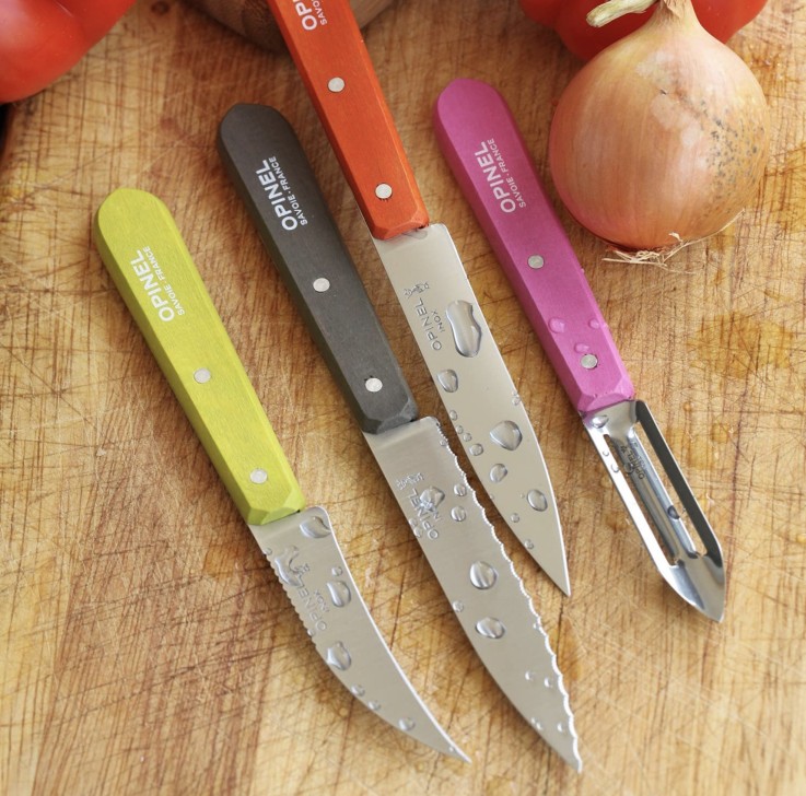 Boite de 4 pièces essentiels Fifties en inox
