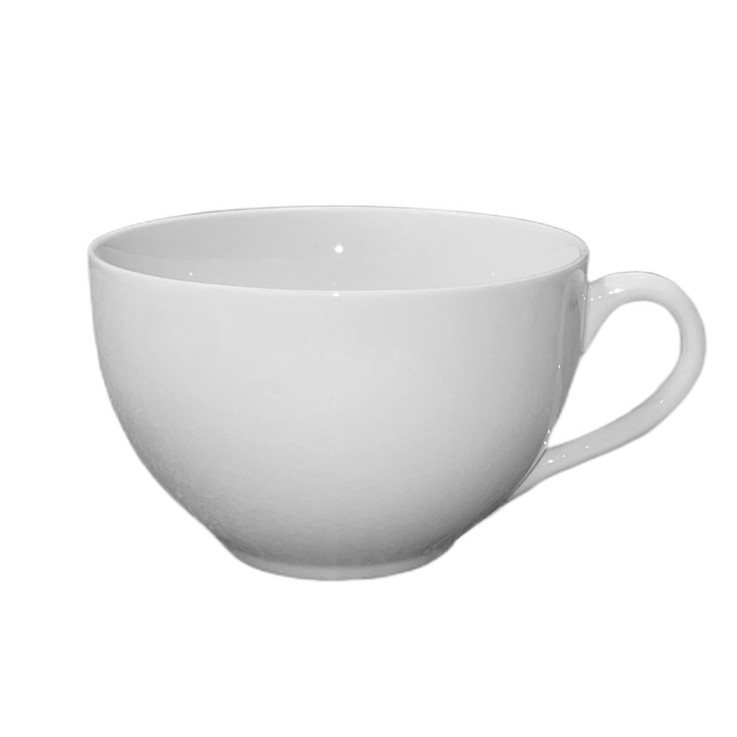 Tasse déjeuner 43 cl Louvre (lot de 2) en porcelaine