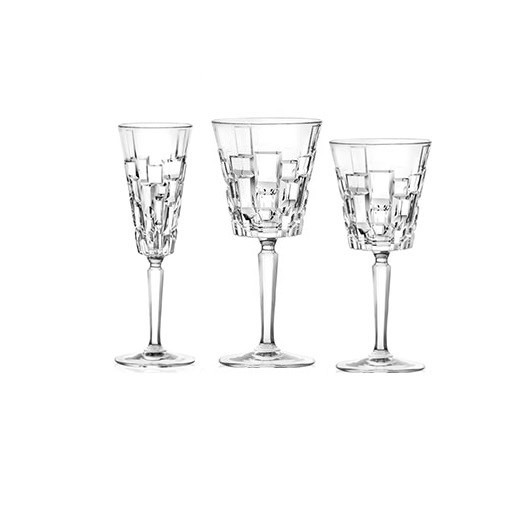 Service de verres 18 pièces Etna Rcr en cristallin
