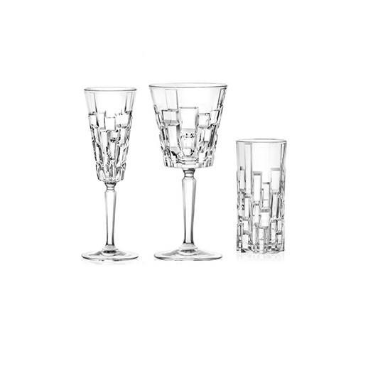 Set de verres Etna 18 pièces RCR en cristallin