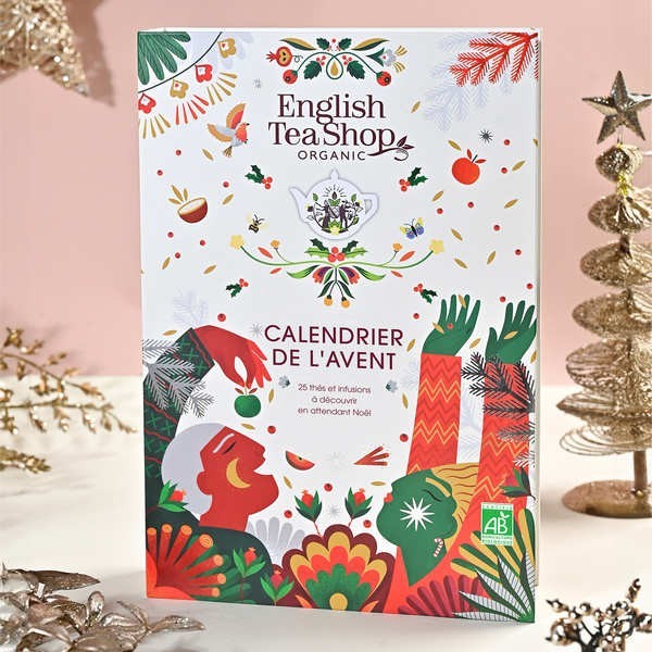 Calendrier de l'Avent Thés & Infusions bio English Tea Shop