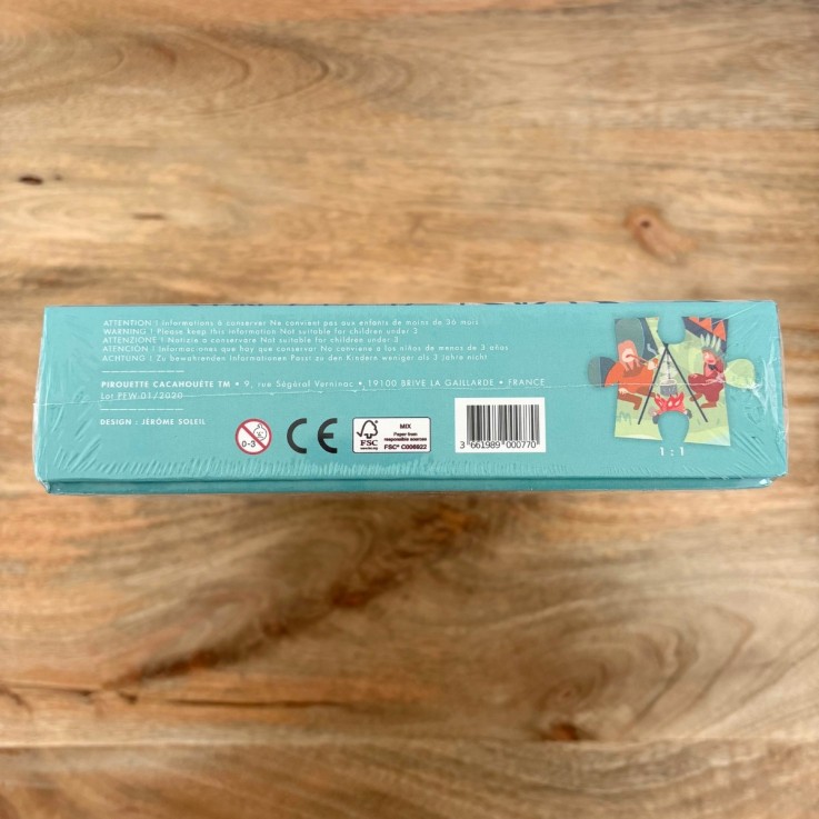 Puzzle enfant 150 pièces Retour au temps du far west