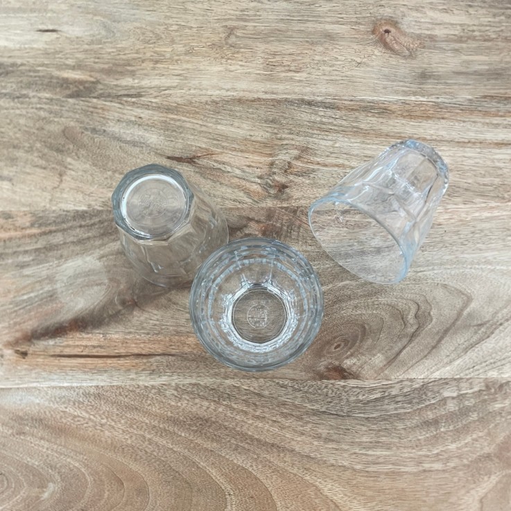 Boîte de 6 gobelets Picardie 25 cl en verre
